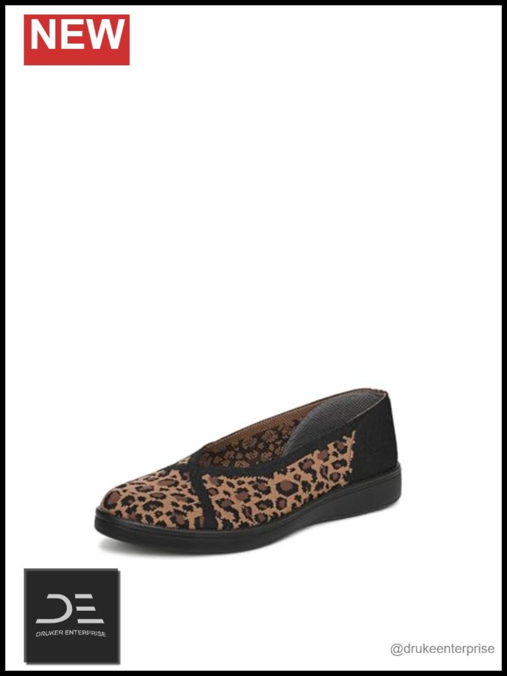 LifeStride Award Ballet Flats - Lightweight Stretch Knit Shoes